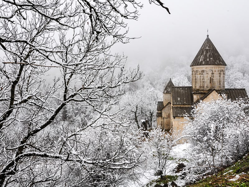 Armenia in the winter